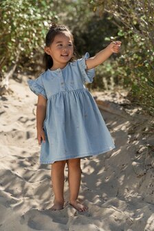 Little Dutch Jurkje korte mouw Denim