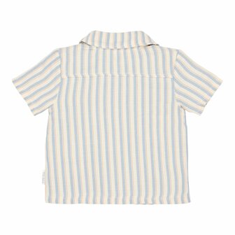 Little Dutch Blouse korte mouw Multi Stripe