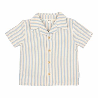 Little Dutch Blouse korte mouw Multi Stripe