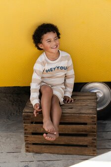 Little Dutch Korte broek Biscuit Stripe