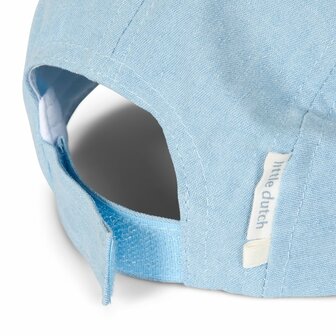 Little Dutch Pet denim met opdruk HEY