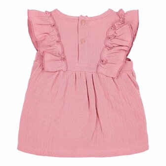 Little Dutch Jurk roze met broekje Pink Blush