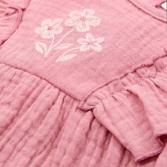 Little Dutch Jurk roze met broekje Pink Blush
