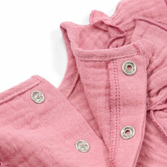 Little Dutch Jurk roze met broekje Pink Blush