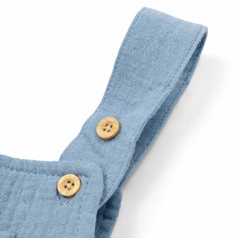 Little Dutch Korte tuinpak blauw Stone Blue