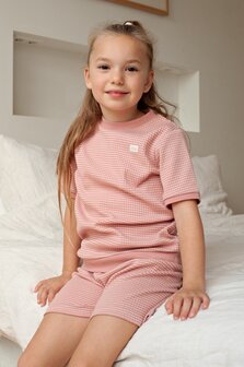 Feetje Shortama wafel Mauve Summer Special 2026