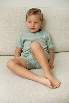 Feetje Shortama wafel Zeegroen Summer Special 2026