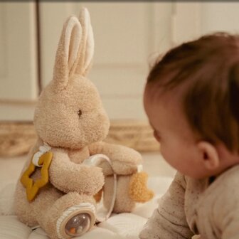Activiteitenknuffel Konijn - Zand - Baby Bunny
