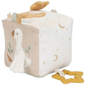 Little Dutch Activiteitenkubus - Beige - Newborn Naturals