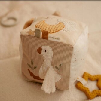 Little Dutch Activiteitenkubus - Beige - Newborn Naturals