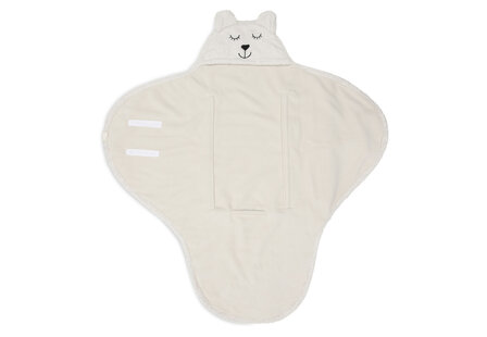 Jollein Wikkeldeken Bear Boucle - Oatmeal 100x105cm