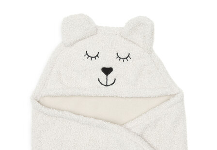 Jollein Wikkeldeken Bear Boucle - Oatmeal 100x105cm