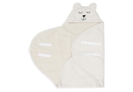 Jollein Wikkeldeken Bear Boucle - Oatmeal 100x105cm