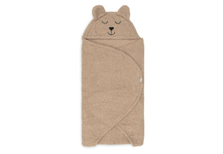 Jollein Wikkeldeken Bear Boucle - Biscuit 100x105cm