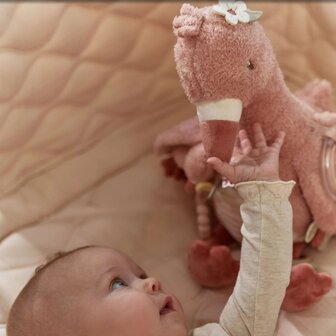 Little Dutch Activiteitenknuffel Flamingo - Roze