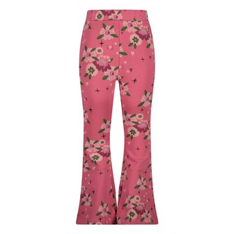 Jubel Flared broek AOP - Moon Flowers 92200520
