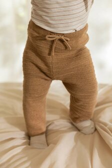 Little Dutch Gebreid broekje Soft Tan