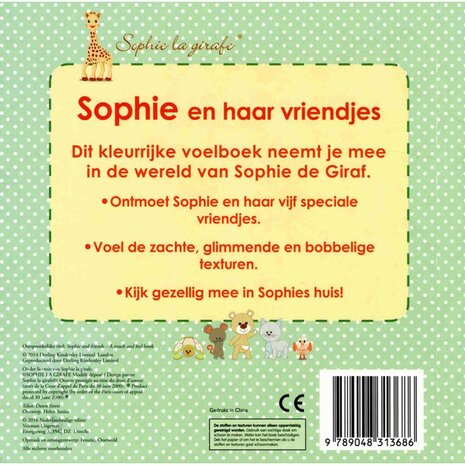 Sophie de giraf voelboekje: Sophie en haar vriendjes