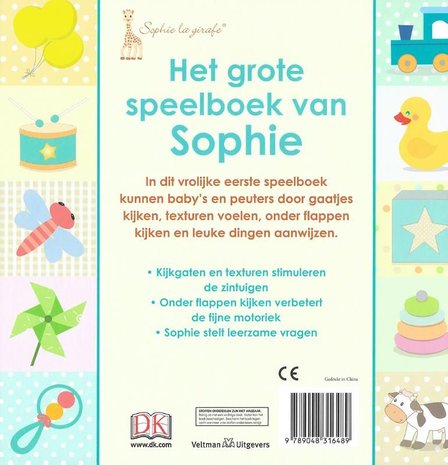 Sophie de giraf voelboek: Het grote speelboek van Sophie