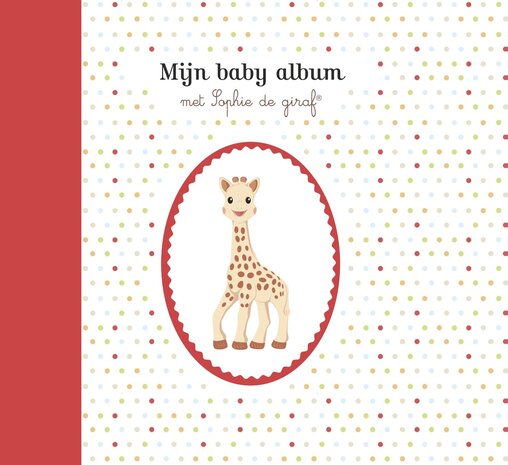 Sophie de giraf Mijn baby album met Sophie de giraf