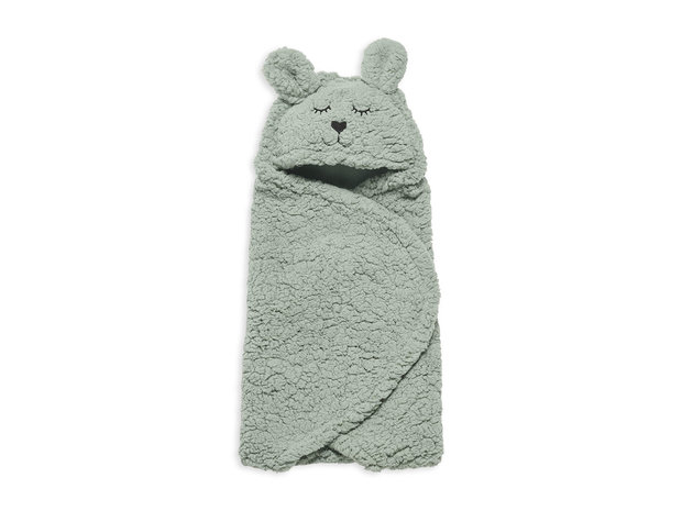 Jollein Wikkeldeken Bunny 100x105cm - Ash Green