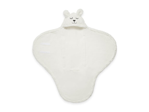 Jollein Wikkeldeken Bunny 100x105cm - Off-White