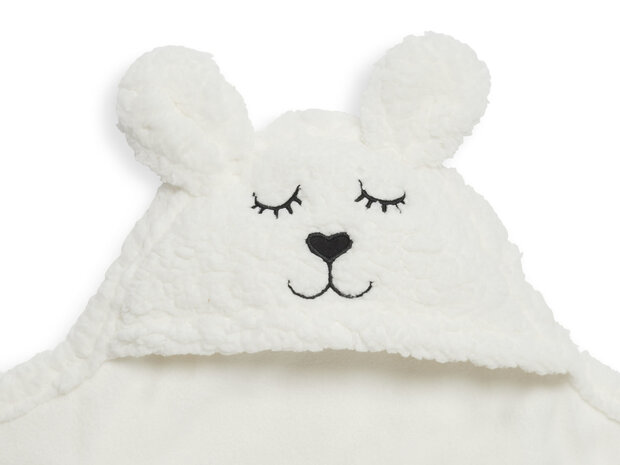 Jollein Wikkeldeken Bunny 100x105cm - Off-White