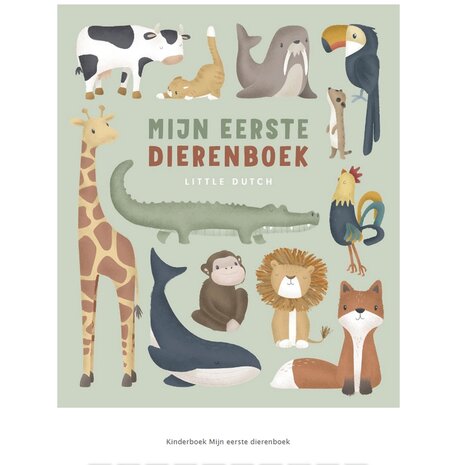 Little Dutch Kinderboek Mijn eerste dierenboek