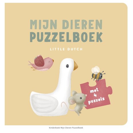 Little Dutch Kinderboek Mijn Dieren Puzzelboek