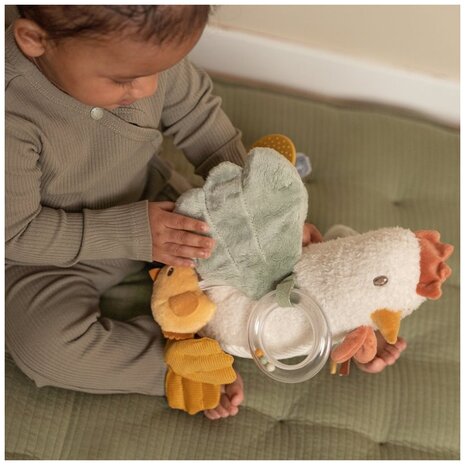 Little Dutch Activiteitenknuffel kip 25cm Little Farm