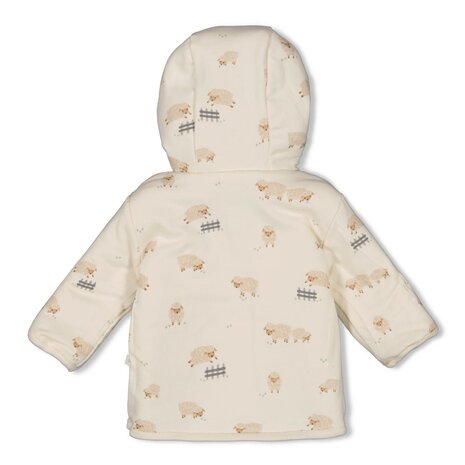 Feetje Omkeerbaar teddy jasje met capuchon - Sleepy Sheepy 51800350