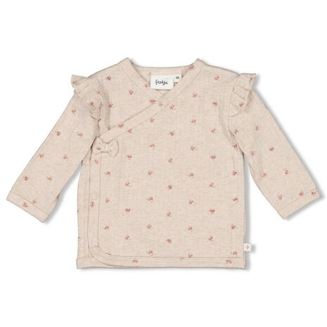Feetje Overslagshirt rib AOP - Morning Sun 51602593