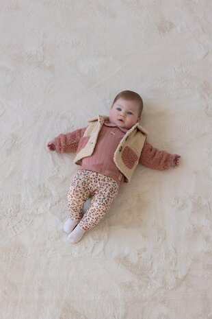 Feetje Bouclé jasje - Woodland Bloom 51300534