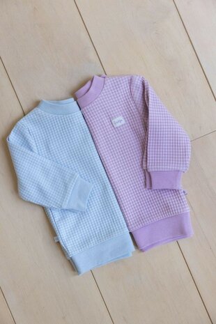 Feetje Pyjama wafel Babyblue
