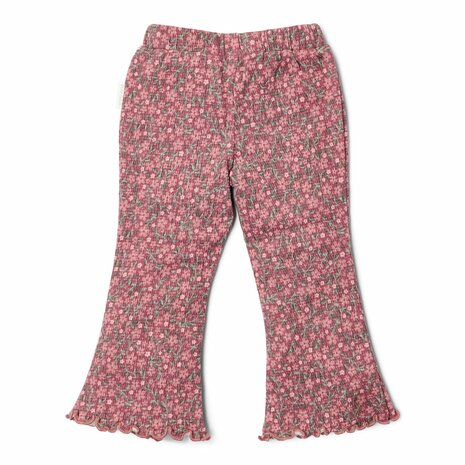 Little Dutch Flared broek Rouge Flower