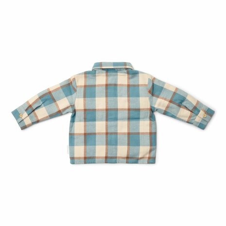 Little Dutch Overhemd Stone Blue Check