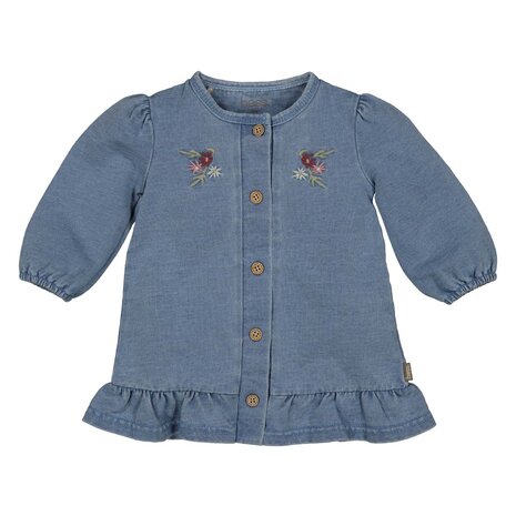 BESS Dress Embrodery Jog Denim 252119-021