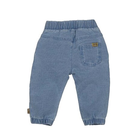 BESS Pants Embrodery Jog Denim 252124-021