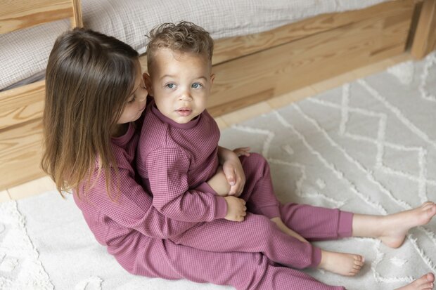Feetje Pyjama wafel Berry Family Limited Edition