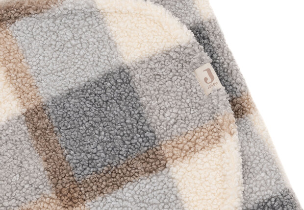 Jollein Wikkeldeken Bunny Check - Boucle  100x105cm