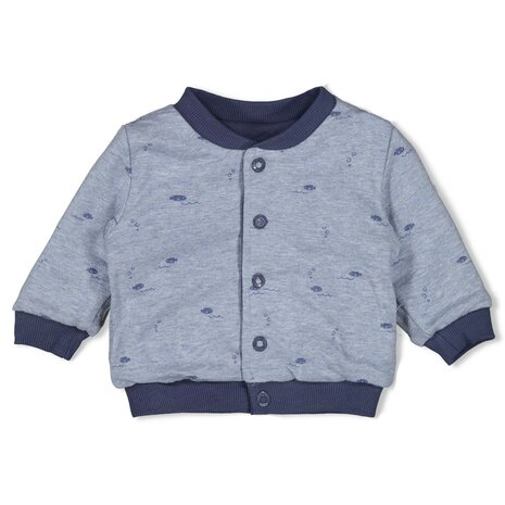 Feetje Omkeerbaar bomberjack - Blue Ocean 51300548