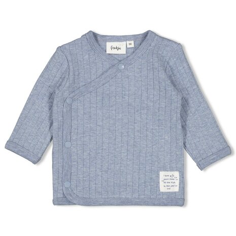 Feetje Overslagshirt rib - Blue Ocean 51602720