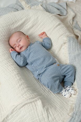 Feetje Overslagshirt rib - Blue Ocean 51602720