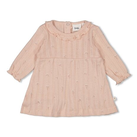 Feetje Jurk pointelle rib AOP - Delicate FLower 51400578