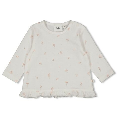 Feetje Longsleeve ruches crinkle AOP - Delicate FLower 51602729