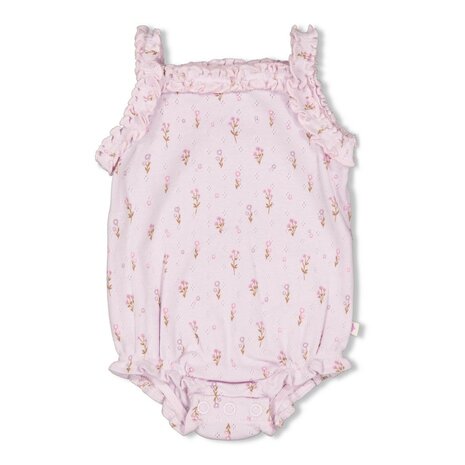 Feetje Romper pointelle rib AOP - Flower Ranch 50200256