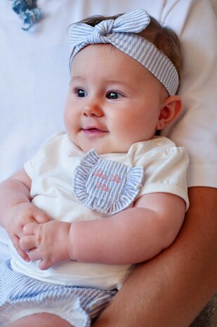 Feetje Haarband crinkle streep - Sea La Vie 53100740