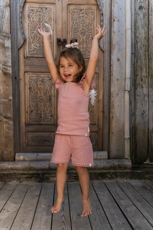 Little Dutch Korte broek Pink Blush