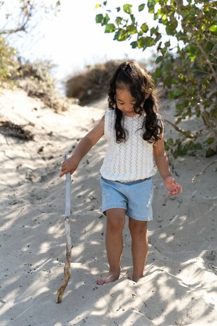 Little Dutch Korte broek girl Denim