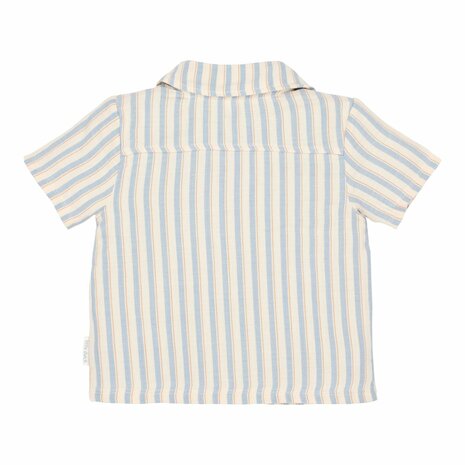 Little Dutch Blouse korte mouw Multi Stripe
